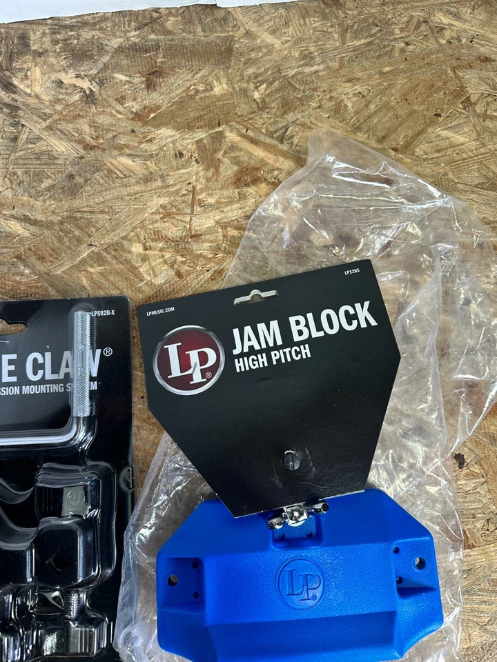 The Claw by LP - Latin Percussion Mounting System & high pitch Jam block - Image 2 of 2