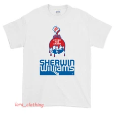 New Sherwin Williams Paint Old Logo American Funny T Shirt USA size S -XXL