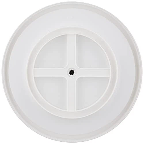 5220593 Non-Skid Pantry Cabinet Lazy Susan Turntable 9-Inch and 12-Inch White... - Image 4 of 4
