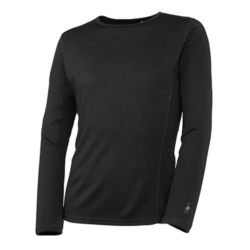 Smartwool T-Shirt Kids S Black 100% Merino Wool Long Sleeve Base Layer JDM2285 - Picture 8 of 10