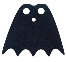 LEGO Batman Soft Black Cape for Minifigures - Spongy Stretchable Fabric GENUINE