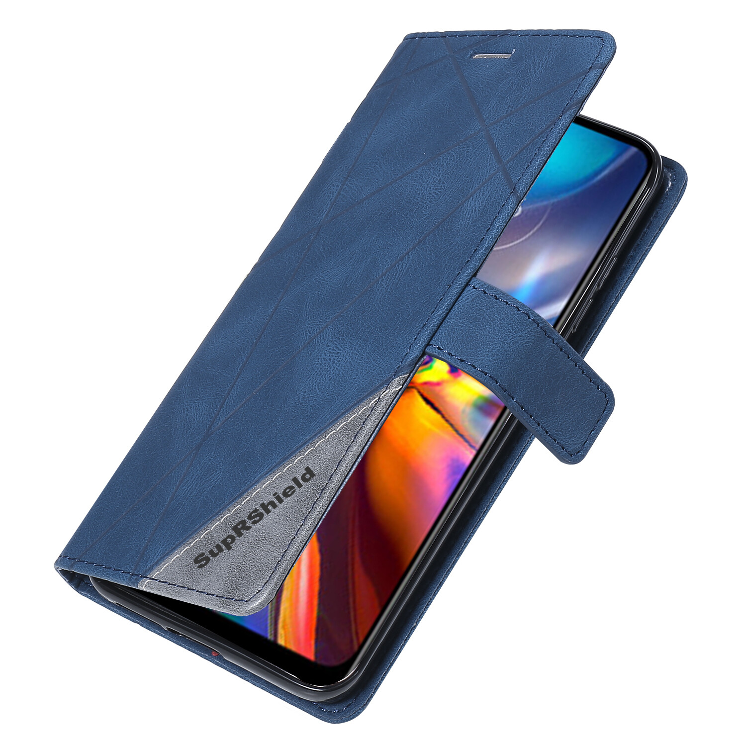 For Motorola Moto G82 E32 G22 Wallet Leather Case Flip Shockproof