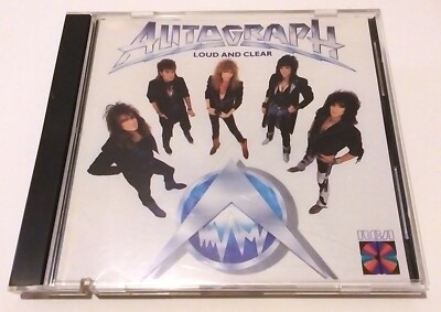 Japan Export盤！AUTOGRAPH / LOUD AND CLEAR AUTOGRAPH - LOUD AND CLEAR CD - FIRST PRESS 1987 - MADE IN