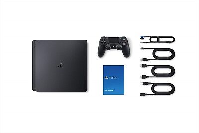 Sony PlayStation 4 PS4 HDD 500GB Jet Black CUH-2100AB01 Japan Console NEW