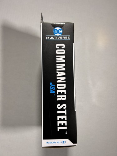 McFarlane Toys DC Multiverse Commander Steel JSA NEW INHAND Gold Label Target - Picture 4 of 6