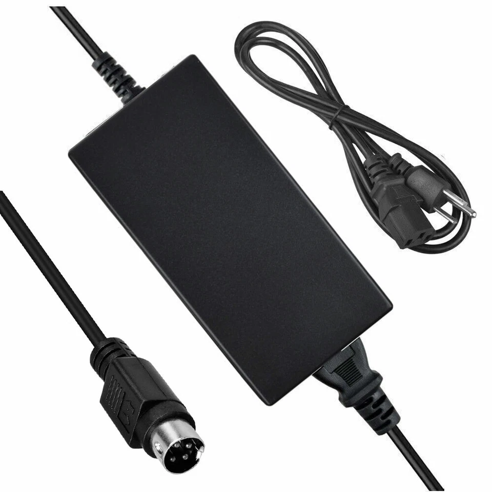 4-Pin AC Adapter For Hikvision LTS Alibi Annke TVI DVR Power Supply Cord 5 Amp - Image 2 of 4