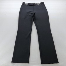 Women's Black Wide Leg Luxury Made In USA Icecube By Michael Size 2 Career