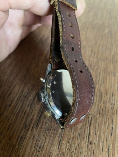 Hanhart Flieger Chronograph 50’s Chrono Pilot Military - Bild 12 von 16
