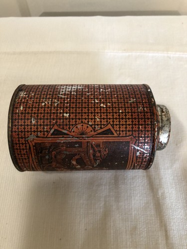 Antique Metal Cocoanut Tin - Picture 5 of 10