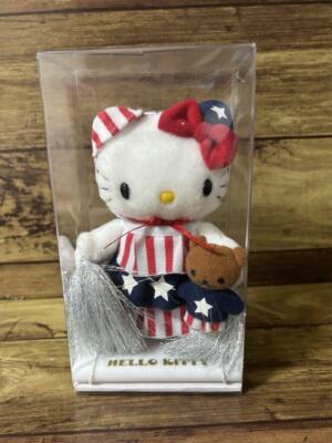Sanrio Hello Kitty Monthly Doll Plush  Cheer Leading Leader Girl Rare Retro
