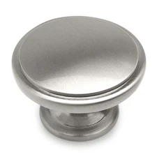 Cosmas Satin Nickel Round Oversized Bi-fold Bifold Door Knobs #4306SN