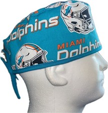 NFL Miami Dolphins Scrub Hat Chemo Cap