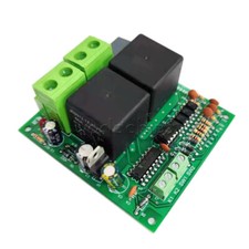 DC12V 24V Relay Control Board DC Motor Forward and Reverse Controller 80A New
