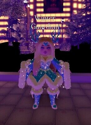 Roblox Royale High Winter Guardian Set 500k Diamonds Cheapest Price Ebay