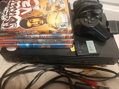 Sony PlayStation w/ controller games Memeory card
