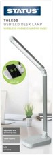 Image of Wireless LED Desk Lamp with Built in QI Approved Wireless Charging Status Toledo