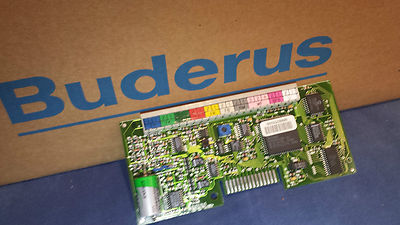 Buderus HS 4201 Reglerkarte M400 geprüft! Ecomatic4000 Version 6.10