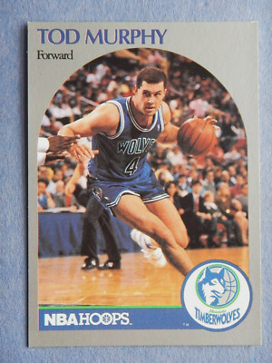 Tod Murphy #189 NBA Hoops 1990 Basketball Card (Minnesota