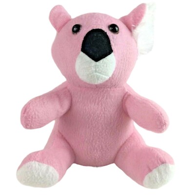 Toy Works Koala Bear Plush Stuffed Animal Toy 7'' Australia Pastel Light Pink