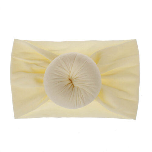 Baby Girls Lovely Cotton Headband Turban for Newborns Elastic Hair Head band New - 第 29/33 張圖片