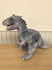 Jurassic World Dinosaur Plush Grey Dino Toy Trex Tyrannosaurus Stuffed 24"