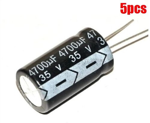 Condensatore Elettrolitico 4700uF 16V 105°C Radiale 19x22mm