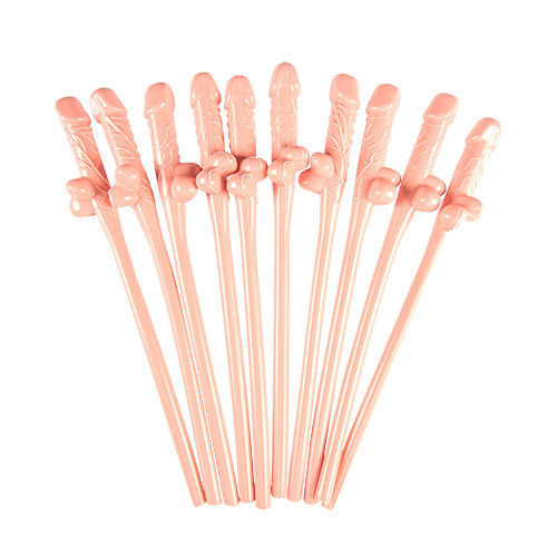 12 x WILLY STRAWS WILLY STRAW HEN PARTY ACCESSORIES GIFT BAG FAVORS SECRET SANTA