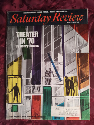 Saturday Review Magazine June 13 1970 THEATER IN '70 LESTER B. PEARSON