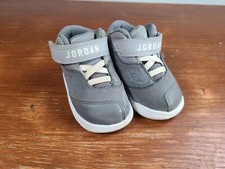 Jordan New School BT 768904 011 Cool Grey/White Size 4C Sneakers