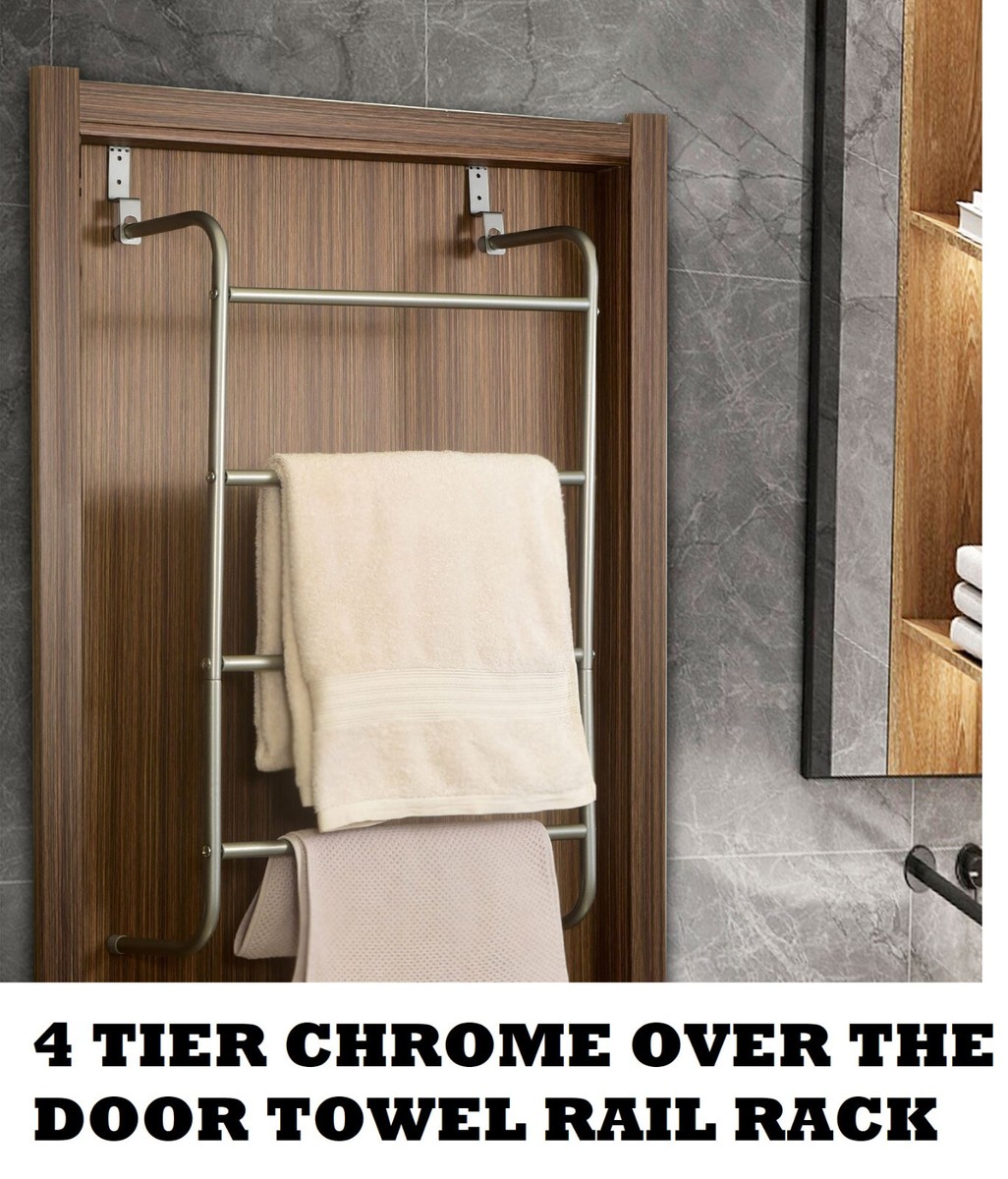 Over The Door Towel Rack For Back Of Bathroom Door Over The Door