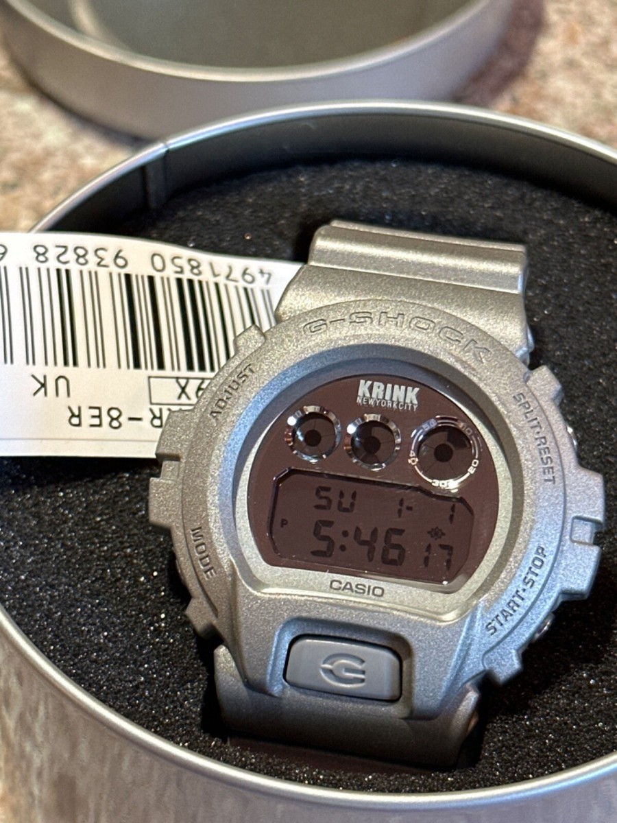 Krink Casio G-Shock DW-6900KR-8ER Limited NYC silver dw Krink Casio G-Shock DW-6900KR-8ER Limited NYC silver dw