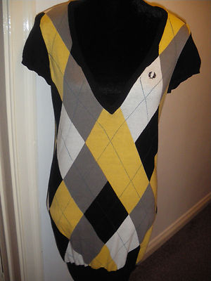 yellow fred perry jumper