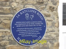 Photo 6x4 Blue plaque on 1A Ratcliffe Road Haydon Bridge Monica Jones was c2015