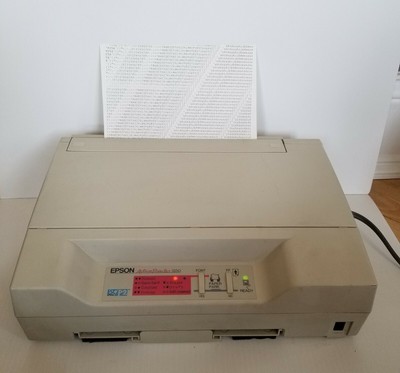 Epson Action Printer 3250 P730A Dot Matrix Printer, Used, Works | eBay