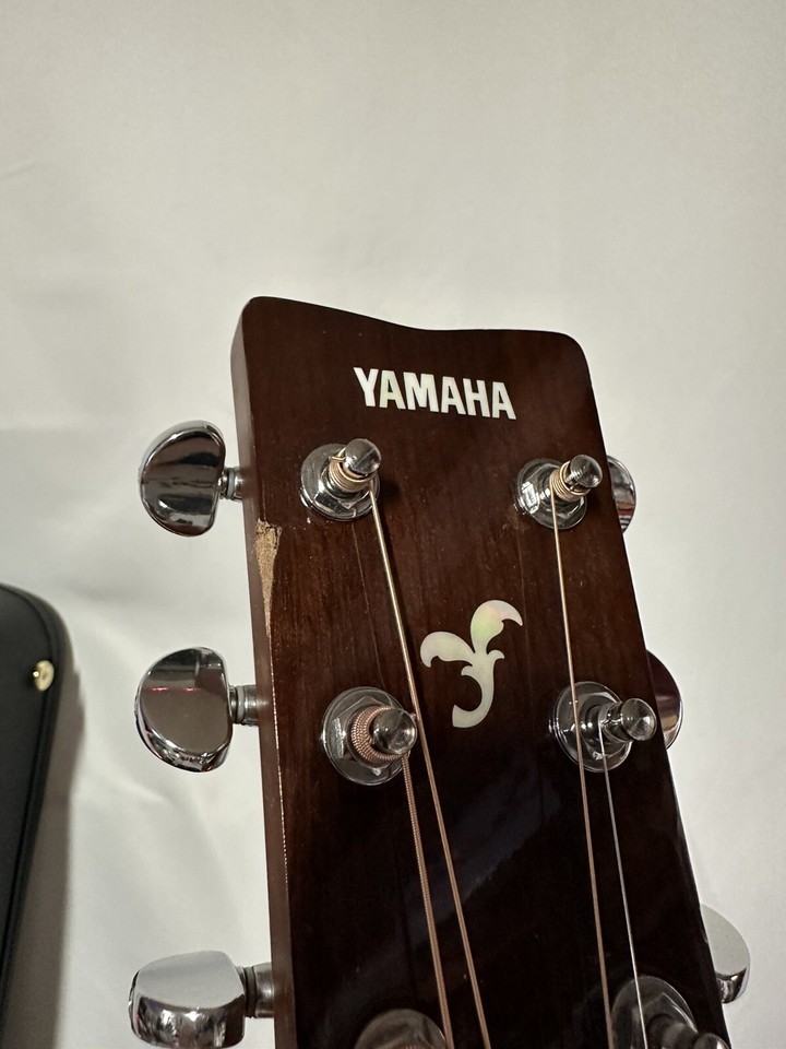 Yamaha FSTA acoustic/electric guitar with built in effects and hard case eBay