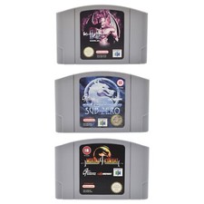 Nintendo 64 N64 Game Killer Instinct Gold Mortal Kombat Mythologies Sub Zero