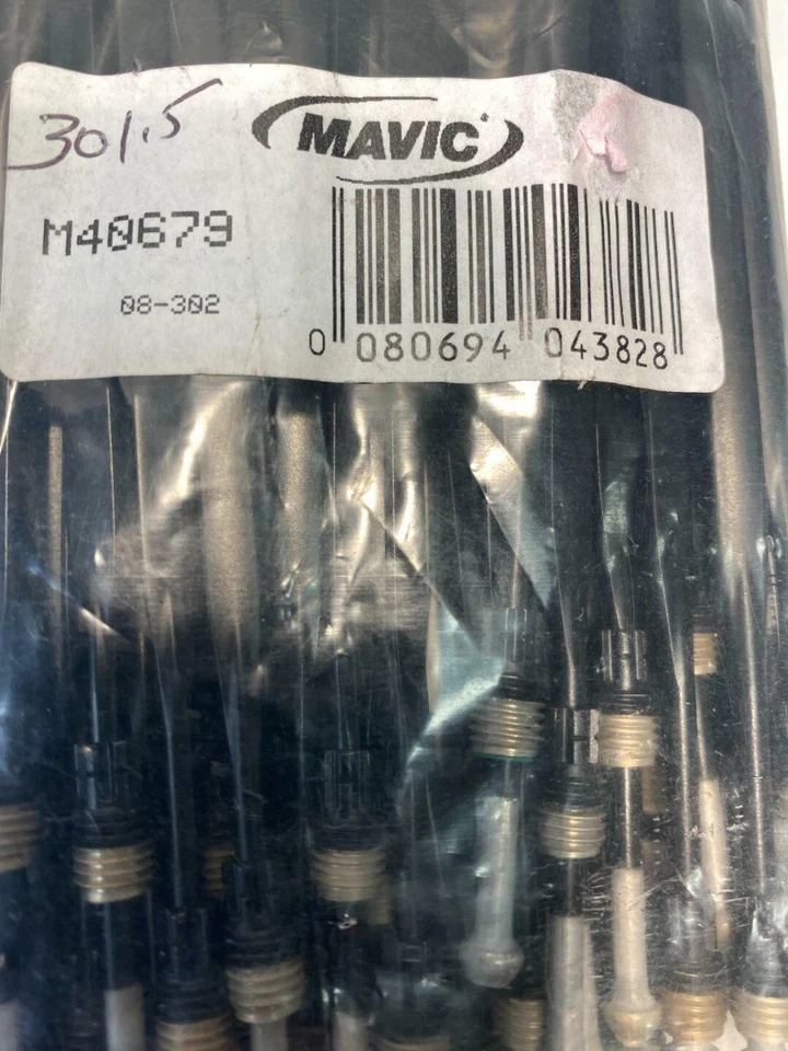 RADIOS 301,5 mm negro nuevo MAVIC Ksyrium SSC SL 1999-2003 LADO SIN ACCIONAMIENTO M40679 Foto 2 de 2