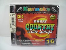 Karaoke Bay- Great Country Love Songs - Music CD - Various Artists New Sealed