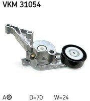 Skf Vkm 31054 Spannrolle, Keilrippenriemen Oben FÜR Audi Seat Skoda Vw