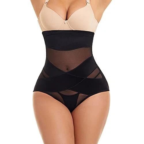 MOVWIN Shapewear for Women Tummy Control Body Shaper Slimming Spanks Black