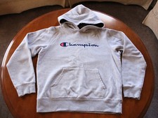 Champion Pullover Hoodie Gray Youth XL