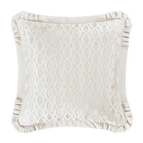 J Queen La Boheme Ivory Euro Pillow Sham