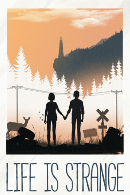 Life Is Strange Hot Game Silk Print Video Game Wall Art Home