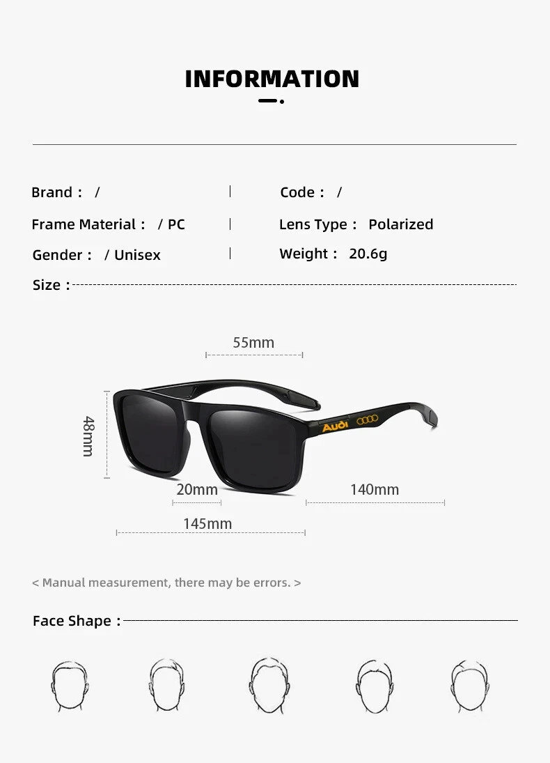 Audi polarized best sale sunglasses