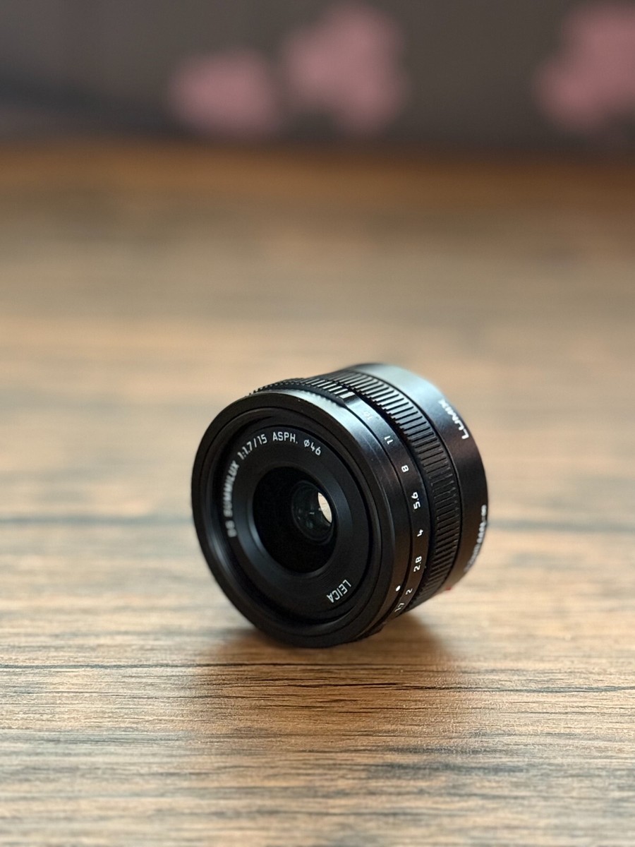 Panasonic LUMIX LEICA DG SUMMILUX 15mm F1.7 ASPH. H-X015 Panasonic LUMIX LEICA DG SUMMILUX 15mm F1.7 ASPH. H-X015
