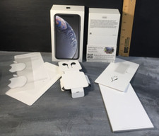 Apple iPhone XR 64GB Box w/ Stickers Tool and Cardboard NO PHONE - See Photos