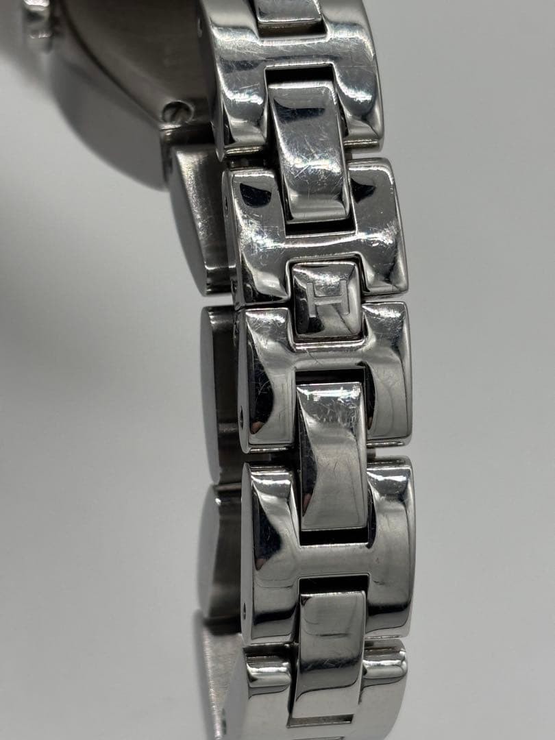 Used Hamilton Classic Quartz [H312110] Genuine Belt [In Operation] Ladies image 6