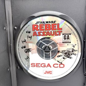 Sega CD Star Wars Rebel Assault (Sega CD, 1993)  Replacement Case & Artwork