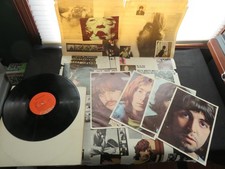 BEATLES WHITE ALBUM w/Orig Poster  4 Pictures LP Vinyl Capitol SWBO-101
