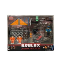 New ROBLOX Jailbreak Great Escape Large 24 Piece Playset Sealed
